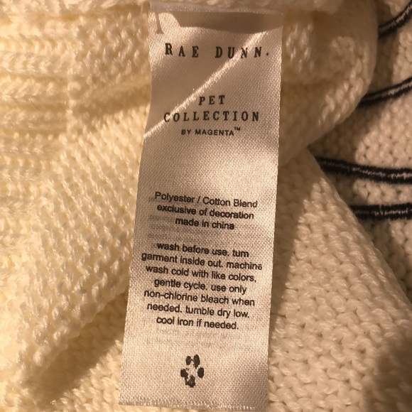 Rae Dunn DADDY’S BOY Dog Sweater Size Large - Picture 7 of 7